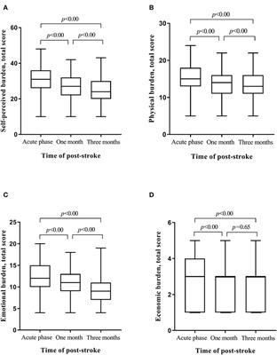 Predictors and Changes of Self-Perceived Burden Among Stroke Survivors: A 3-Month Follow-Up Study